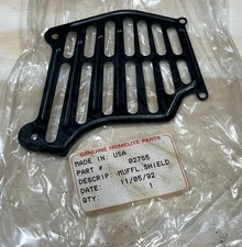 Genuine Homelite 02765  XL Chainsaw Muffler Shield Guard New Old Stock