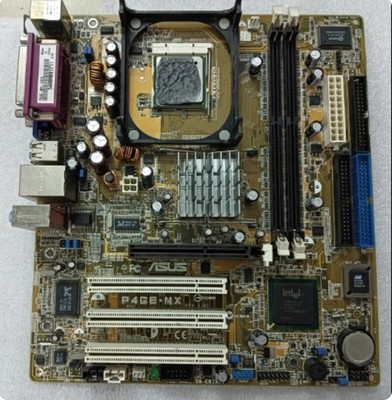 1Pcs Used   P4GE-MX motherboard *lh