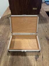 COLIBRI TRAVEL cigar HUMIDOR SILVER