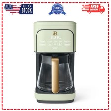 Beautiful 12 Cup Programmable Coffee Maker Sage Green by Drew Barrymore