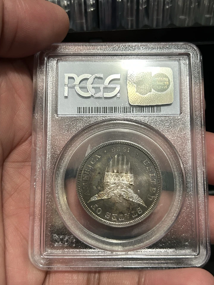 США ФИЛИППИНЫ 1906 50c PCGS PR 67 - Изображение 2 из 2