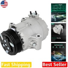 Chevy Malibu 04-06 Ac Compressor W 6 Groove Clutch Fast Cooling Chevy Malibu 04-06 Ac Compressor W 6 Groove Clutch Fast Cooling