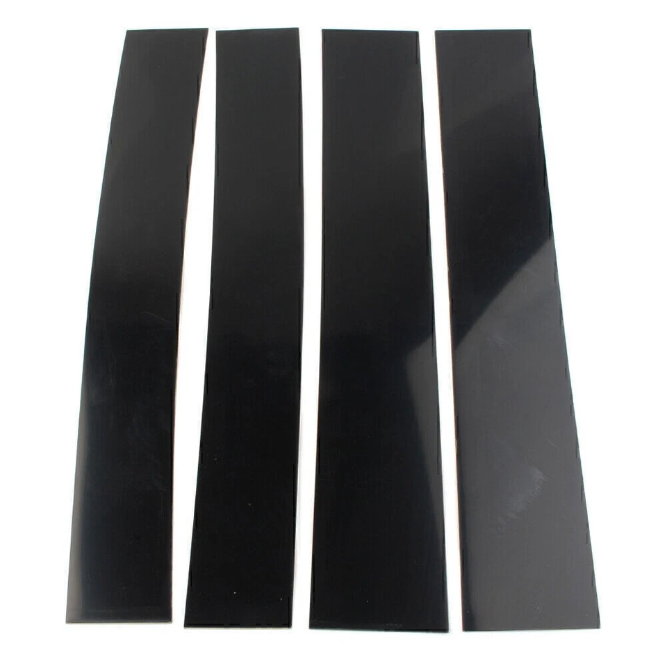 Pillar Posts Door Piano Black Trim Decal Cover Kit For Ford F-150 2004-2014 2013 — 第 4/4 张图片