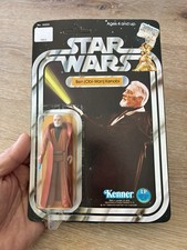 1977 Kenner Star Wars Back A Ben  Obi-wan  Kenobi Sku 38250 Unpunched DEADSTOCK