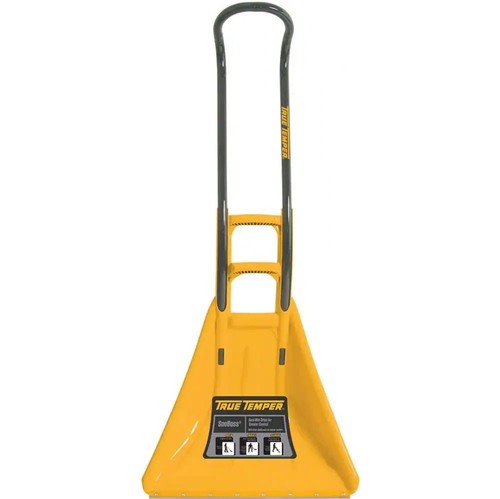 True Temper 43 in. Aluminum Handle 26 in. Poly Blade SnoBoss Snow Shovel