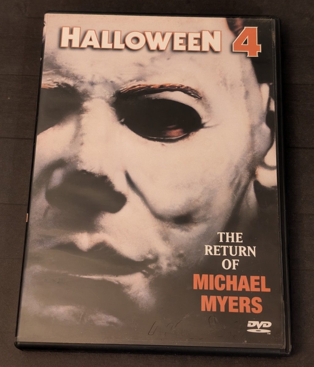 Halloween 4 DVD - 2001 Anchor Bay - The Return of Michael Myers