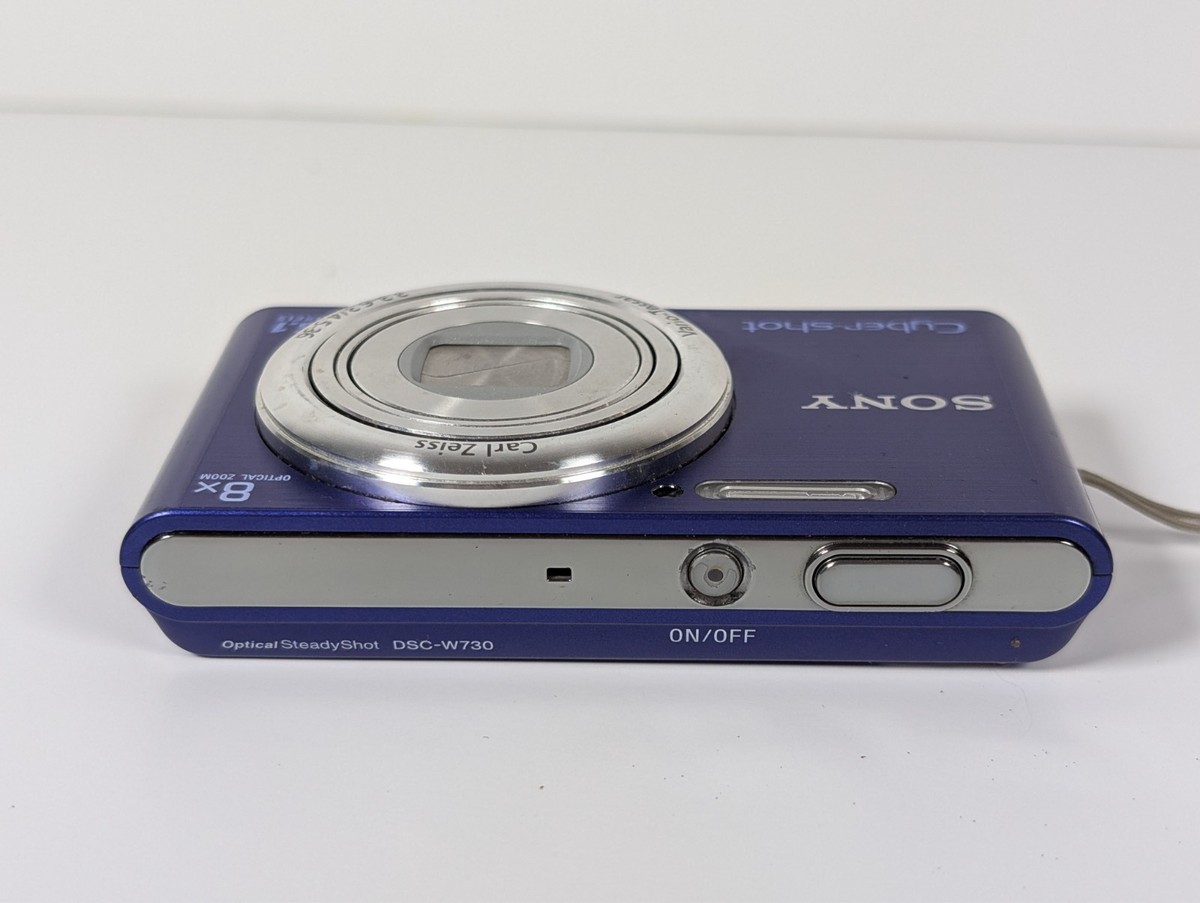 SONY Cyber-shot DSC-W730 青 ⏯️[Near Mint] SONY Cyber-shot DSC-W730 Digital Camera Blue