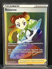 Roxanne Rainbow Secret Rare 206/189 SWSH10: Astral Radiance Pokemon TCG - NM on eBay