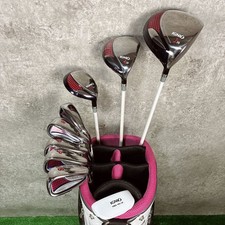 Callaway Solaire Ladies Golf Set with Caddy Bag IGNIO Beginner Driver Iron