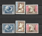 1942 GERMANY 3rd Reich Yvert Stamps 744-746 MICHEL No. 820 to 825 New** MNH