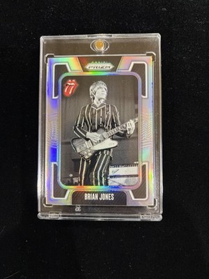 2025 Panini Prizm The Rolling Stones Silver Image Variation Brian Jones SP #1