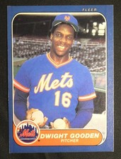 1986 FLEER Dwight Gooden #81