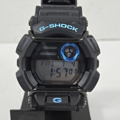 Casio Men's Watch G-shock Gd400-1b2 Blue Black Resin Quartz Sport