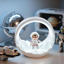 Boys Night Light, Cool Led Astronaut Light with 3 Colors Temperatures, 3 Leve...