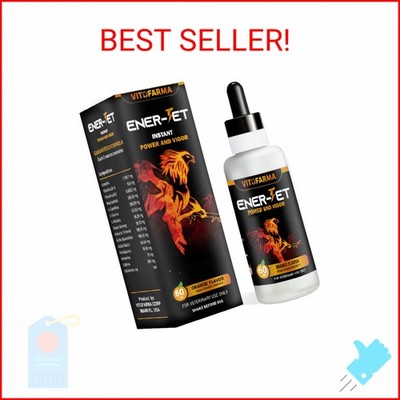 VITOFARMA Ener-Jet Energy Booster for Rooster Natural Multivitamin - Liquid 60 m