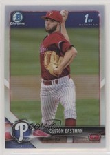 2018 Bowman Draft Chrome Refractor Colton Eastman #BDC-96 4k8