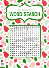 Large Print Puzzles - Word Search 80 puzzles book