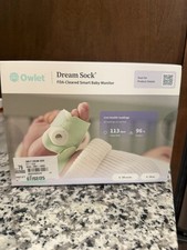 Owlet Dream Sock - FDA-Cleared Smart Baby Monitor   1-18mo / 6- 30lb Mint