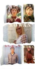 Rowan Knitting/Crocheting Patterns Magazine Periodical England UK