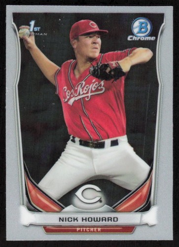 2014 Bowman Chrome Mini #298 Nick Howard - FREE SHIPPING - 第 1/2 張圖片