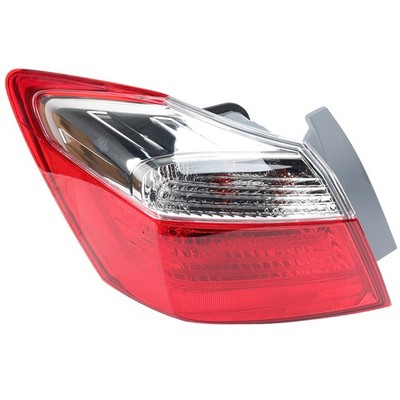 Driver  Side Tail Light For Accord Sedan EX LX Sport 2013-2015 Halogen Outer