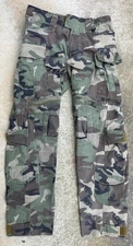 Lancer Tactical Rugged Combat Camo Pants Cargo Mens S 32”
