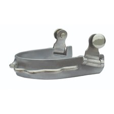 Professional's Choice Floral Bumper Spurs - 3/4 Heel Band, 1 1/4 Shank - Pair