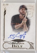 2015 Topps Five Star Auto Gold 21/50 Brandon Belt #FSA-BB Auto 0b0