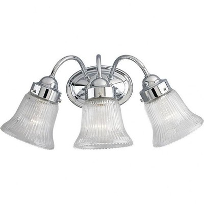 Progress Lighting P3289-09 3 Light Bath Fixture New