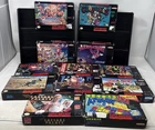 Super Nintendo Game Lot Of 12 Games Complete CIB