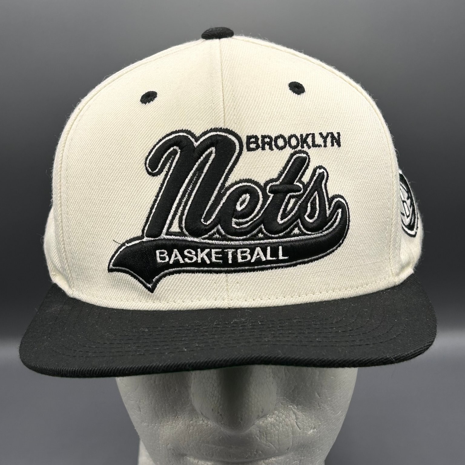 Brooklyn Nets Hat Mitchell & Ness Script Logo Men… - image 1