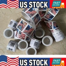 Collection 50 ROLLS Of 100 USPS Postage  -5000 PCS-Special Sale 2025 