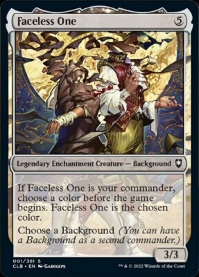 Faceless One - NM MTG CLB : Battle for Baldur's Gate 001/361 