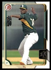 Raul Alcantara 2015 Bowman Prospects #BP146 Oakland Athletics
