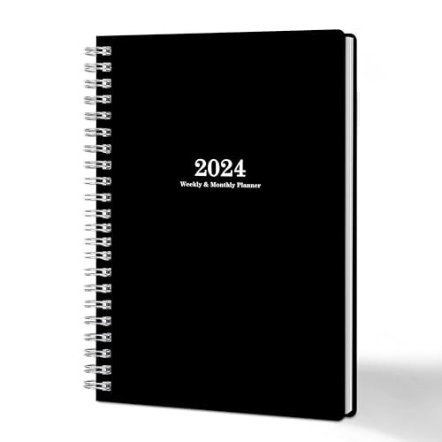 2024 Teacher Academic Planner - Weekly & Monthly 5.7x8.7 Organizer Jan-Dec  -image