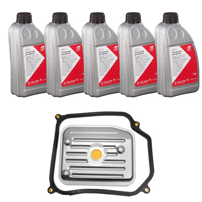 5-Quarts Automatic Transmission Fluids & Filter Kit For Beetle Cabrio Golf Jetta