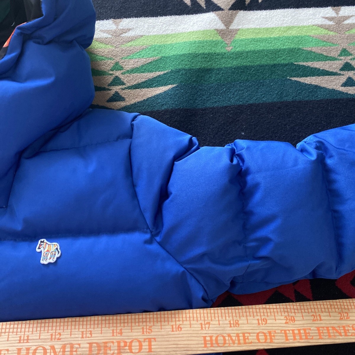 【新品タグつき】ポールスミスジュニア　ウインドーブレーカー　130 Paul Smith JUNIOR（ポールスミスジュニア）の「ペイントロゴ