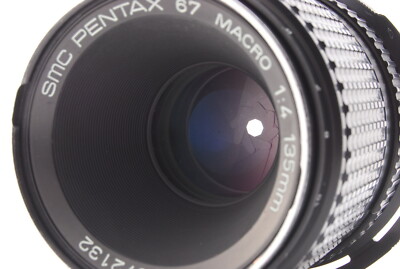 【美品】 SMC PENTAX 67 MACRO 1:4 135mm EXC+4 Pentax smc Pentax 67 Macro 135mm f/4, Front Cap, Rear Cap