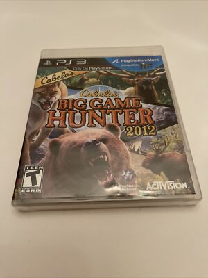 Cabela's Big Game Hunter 2012 (Sony PlayStation 3, 2011) PS3 Sealed FREE SHIP