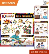 Educational STEM Building Toy Set for Kids Ages 3-10 Creative Construction
