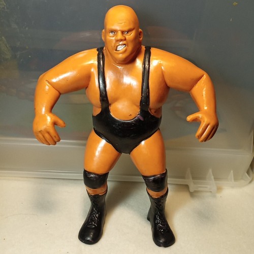 King Kong Bundy 1986 WWF LJN Titan Sports 8 Vntg W...