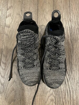 Nike Zoom KD 11 Still KD Men\'s 13 Oreo Black/White Athletic Shoe\'s AO2604-004 Nike Zoom KD 11 Still KD Oreo Black White Grey Sneakers  main image 4