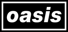 Oasis Band Sticker vintage alt rock