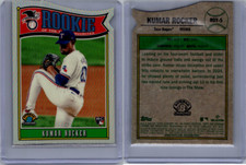 2025 Bowman Baseball Kumar Rocker Die Cut Rookie of the Year #ROY-5