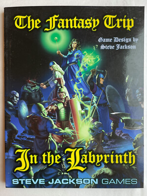 In the Labyrinth Fantasy Trip Legacy ed. Steve Jackson Games 2018 MINT  