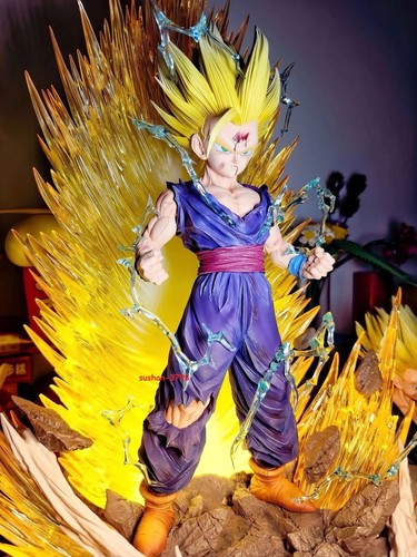 Anime Son Gohan Statue Gk Figure Resin 33 Cm Model No Light Up Base New Toy Gift - Picture 5 of 5
