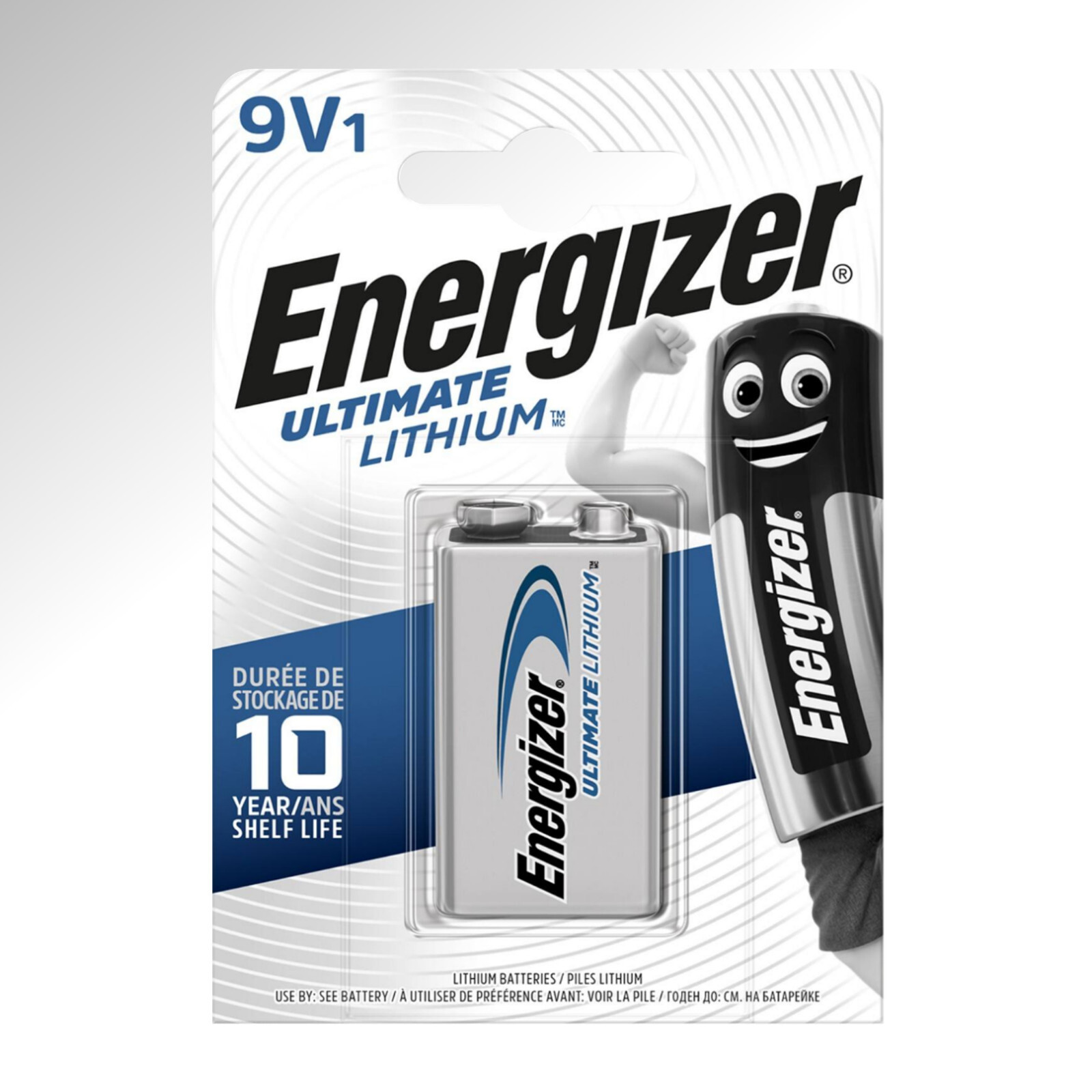 Thumbnail - Rauchmelder Langzeitbatterie Energizer Ultra 9v E-block Lithium Er9v