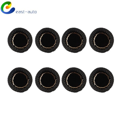 Black 1200° Spark Plug Wire Boot Heat Shield Protector Sleeve SBC BBC 454 350 - Picture 3 of 6