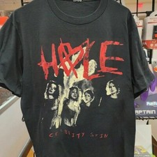 Hole Band Shirt, Hole Band Graphic Black Short Sleeve Unisex Shirt WA0907