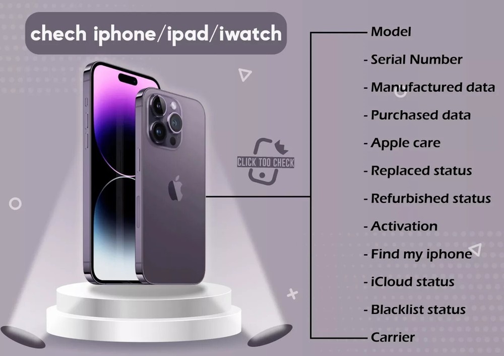 CHECK IMEI IPHONE Find My iPhone, Carrier, Sim Lock, Warranty, Blacklist State